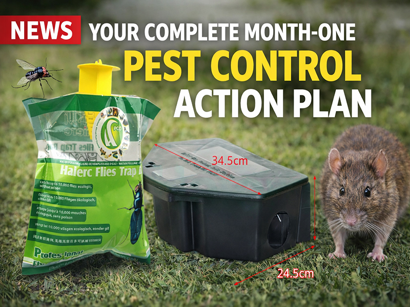 Your Complete Month-One Pest Control Action Plan