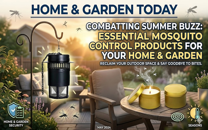 Combatting Summer Buzz: Essential Mosquito Control Products for Your Home & Garden