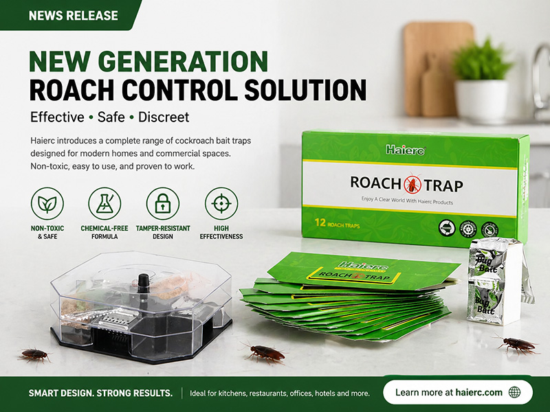 Revolutionary Cockroach Bait Trap: Safe, Effective, and Eco-Friendly Pest Control