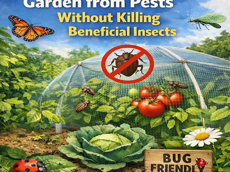 How to Protect Your Garden from Pests Without Killing Beneficial Insects