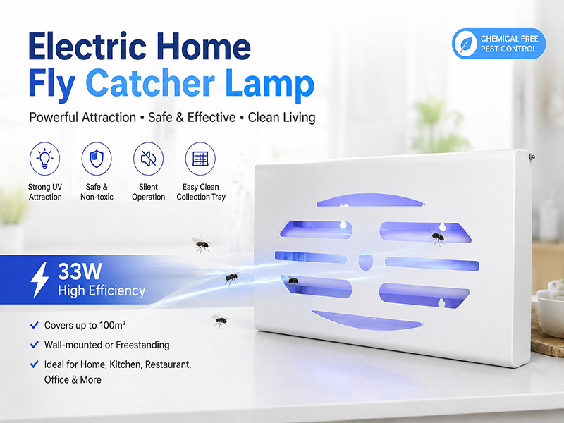 Electric Home Fly Catcher Lamp: The Ultimate Solution for Safe and Effective Home Pest Control