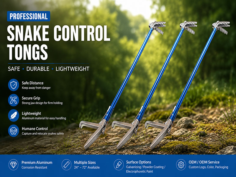 Professional Snake Control Tongs: A Safe and Humane Solution for Snake Removal