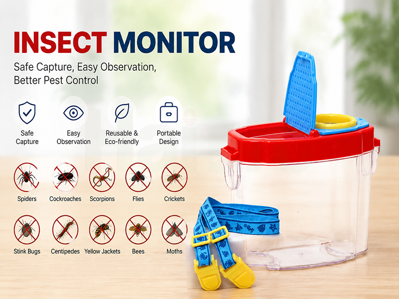 Haierc Introduces Humane Insect Monitor Trap for Safe Pest Control and Insect Monitoring