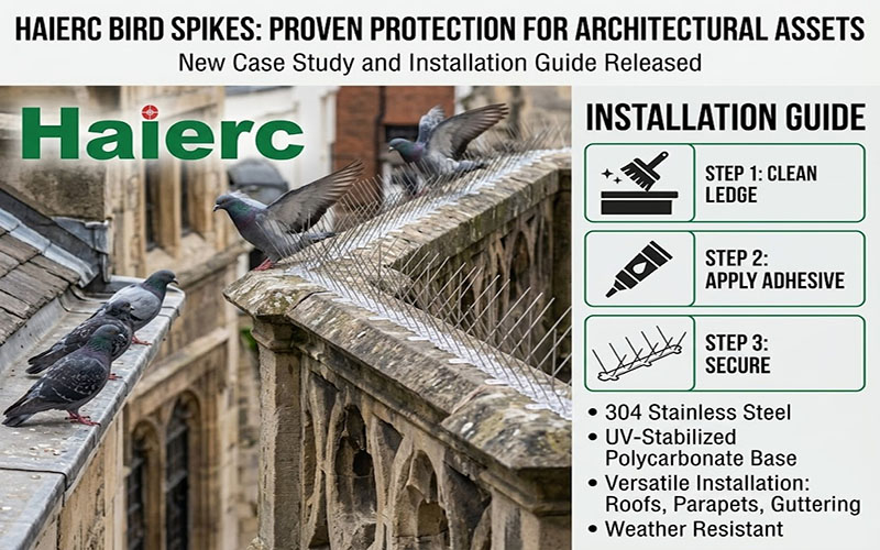How to Stop Pigeons from Landing on Your Balcony with Anti Bird Spikes