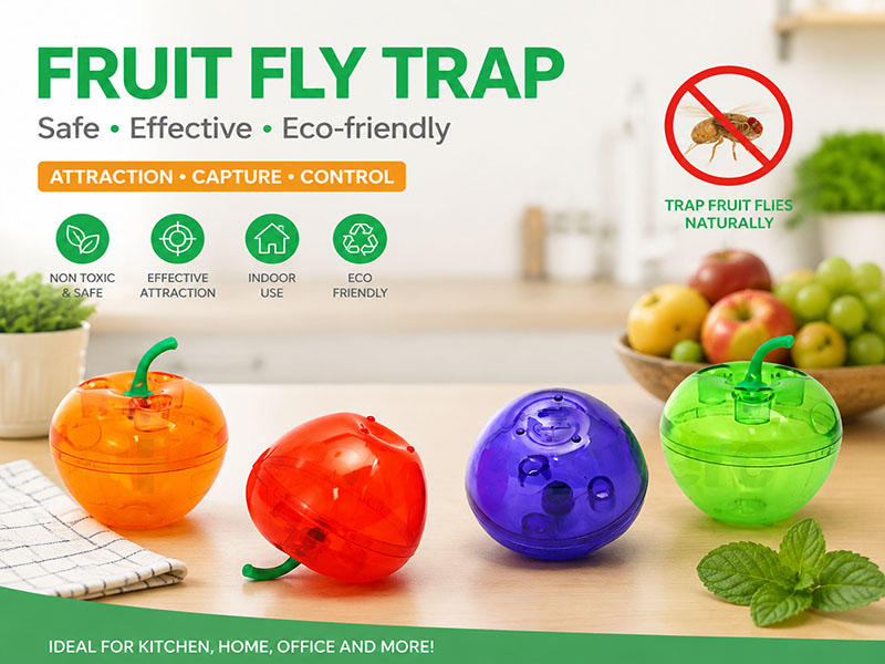 Haierc Fruit Fly Trap Provides a Smarter Solution for Indoor Fruit Fly Control