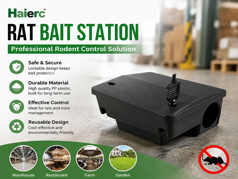 Haierc Rat Bait Station: A Professional Solution for Safe and Effective Rodent Control