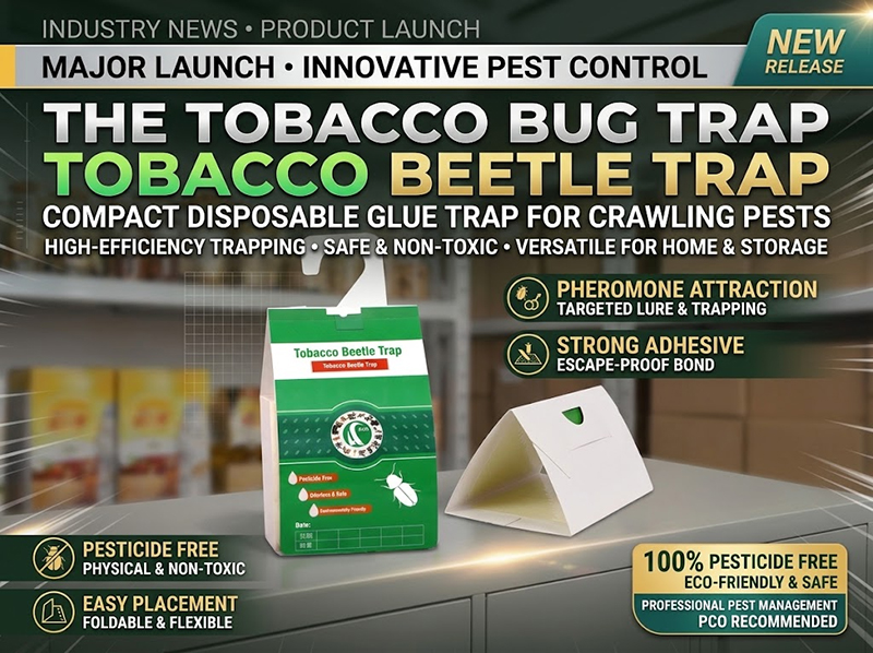 How to Choose a Pheromone Glue Trap for Crawling Pest Monitoring