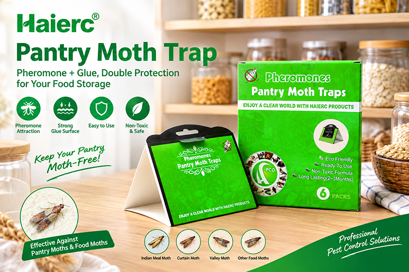 How Does a Pantry Moth Trap Help Monitor Food Moth Activity?