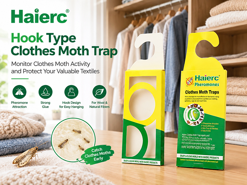 Clothes Moth Trap for Wardrobes, Closets and Textile Storage