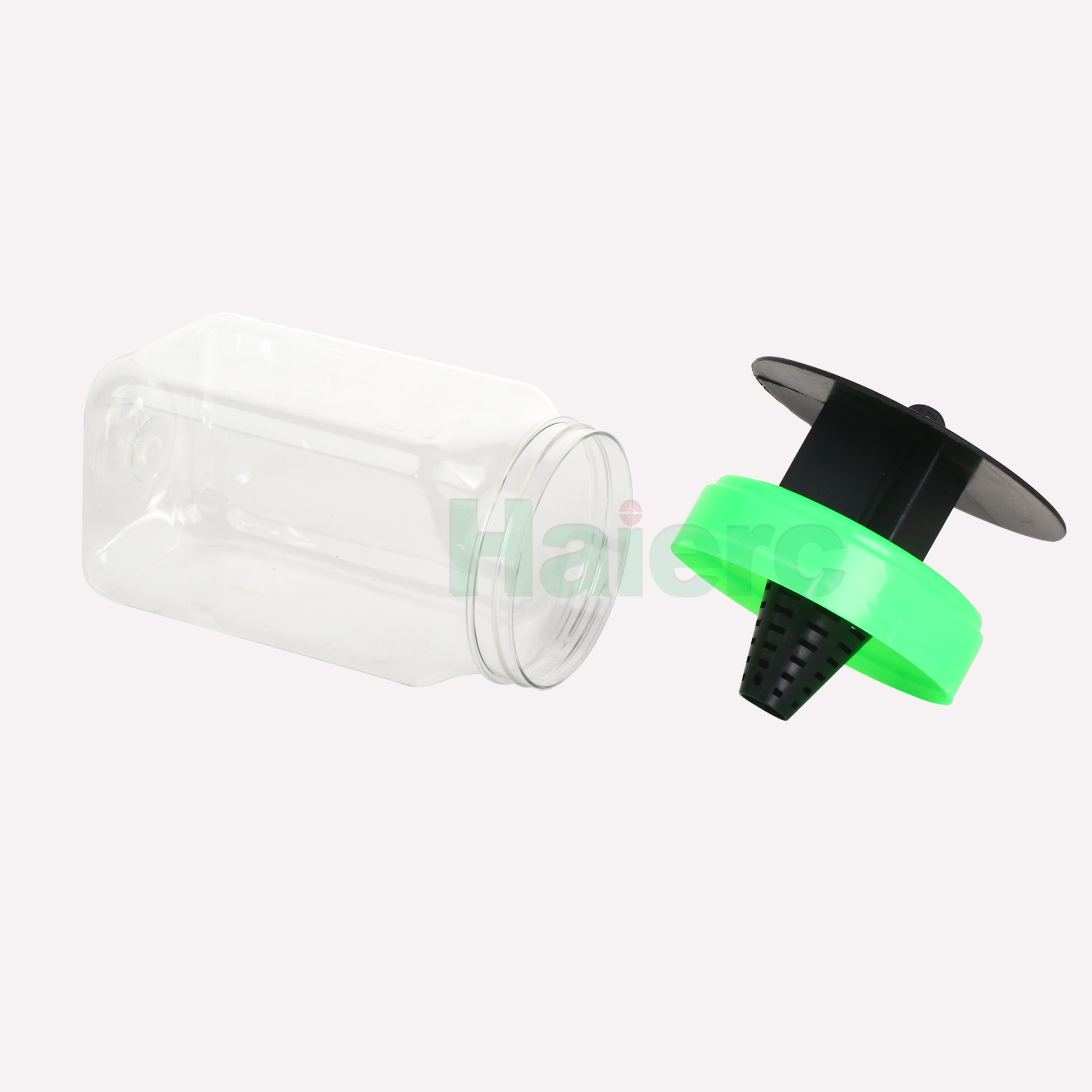 Haierc Wholesale Outdoor Hanging Non-toxic Reusable Plastic Fly Trap Bottle with Bait Fruit Flies Trap Bottle