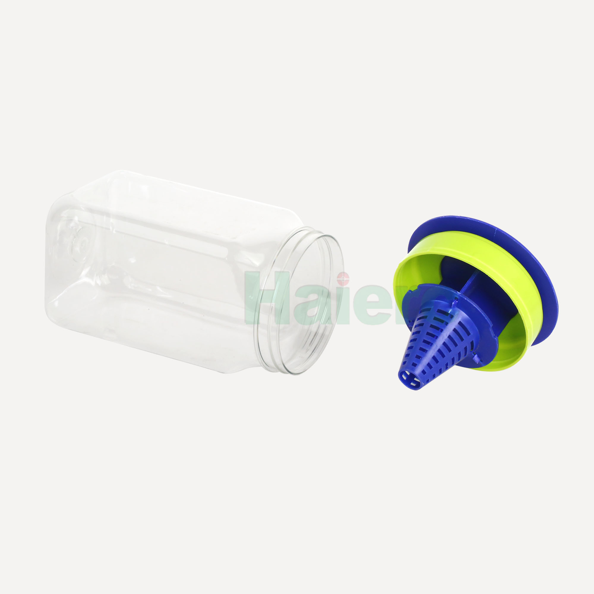 Haierc Wholesale Outdoor Hanging Non-toxic Reusable Plastic Fly Trap Bottle with Bait Fruit Flies Trap Bottle