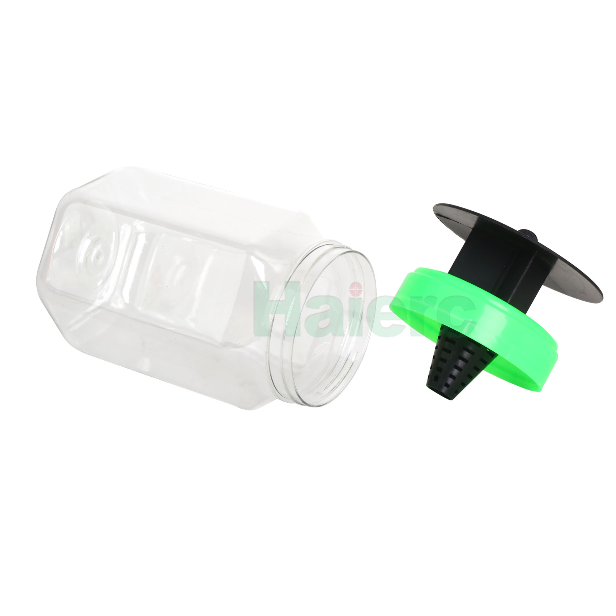 Haierc Outdoor Hanging Non-toxic Reusable Plastic Fly Trap Bottle Fly Catcher Fly Trap