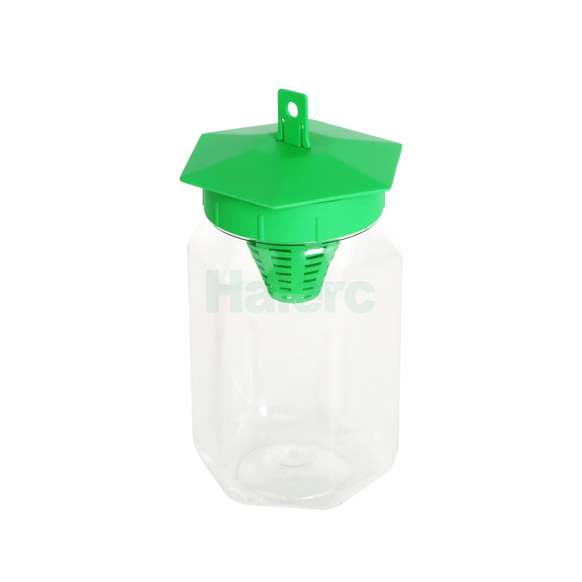 Haierc Garden Outdoor Reusable Plastic Fly Trap Bottle