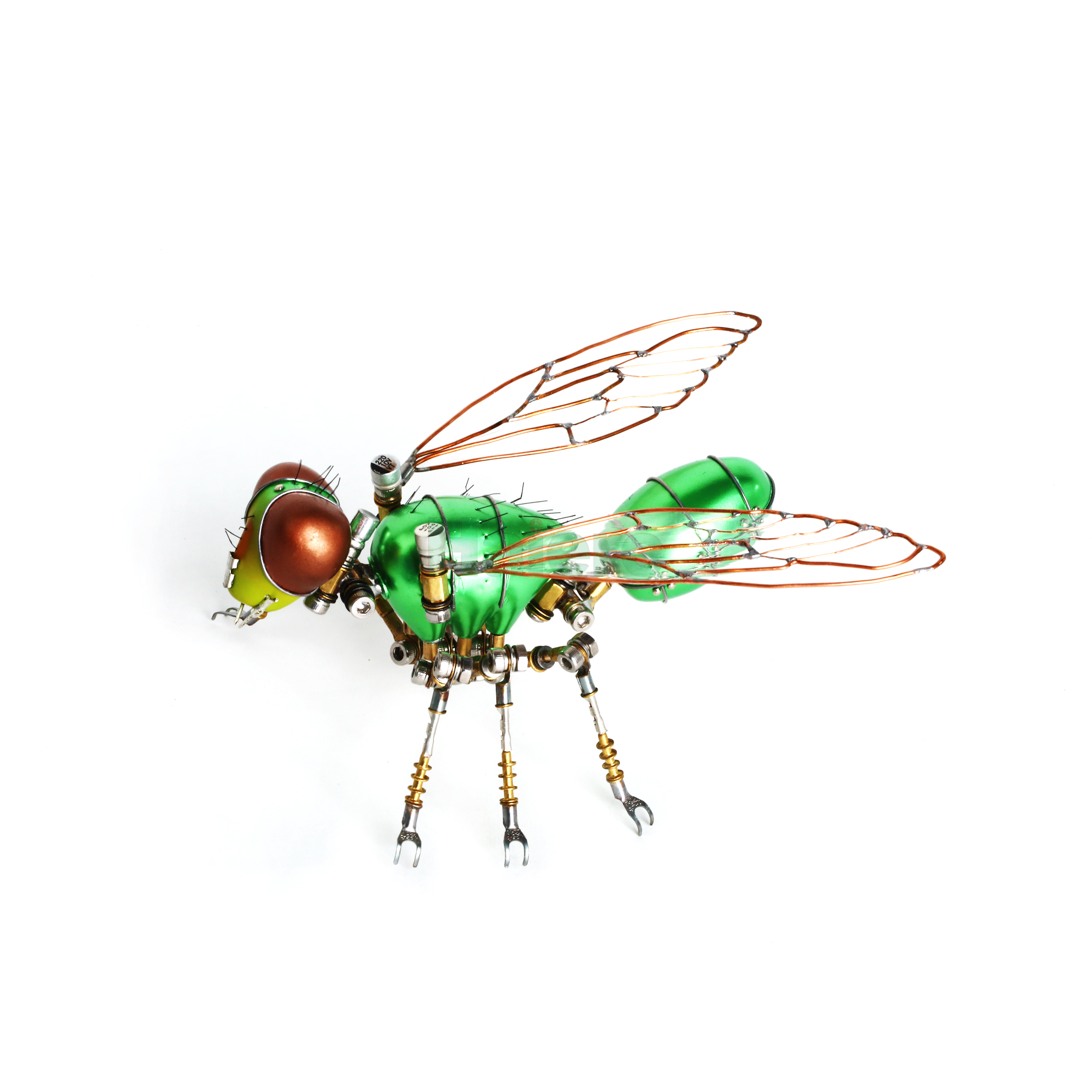 Haierc wholesale Insect mode fly cute spoof solid fly model