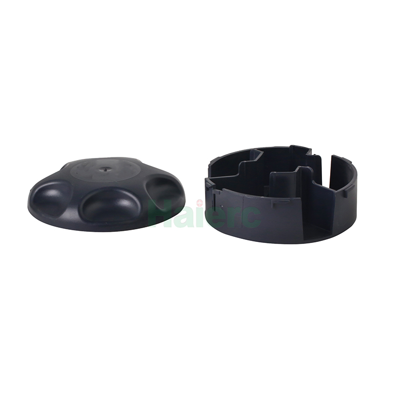 Haierc Black Rat Bait Stations Rodent Control Reusable Mouse Stations Mice Trap Heavy Duty Boxes for Outdoor Rodents Mice Bait Station