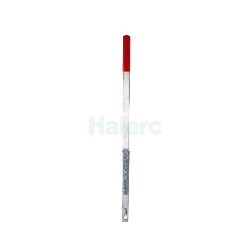 HC2715 X Spring Leg Trap Auxiliary Setting Tool 60.5cm Long Metal Handle with Red Grip for Trap Handling