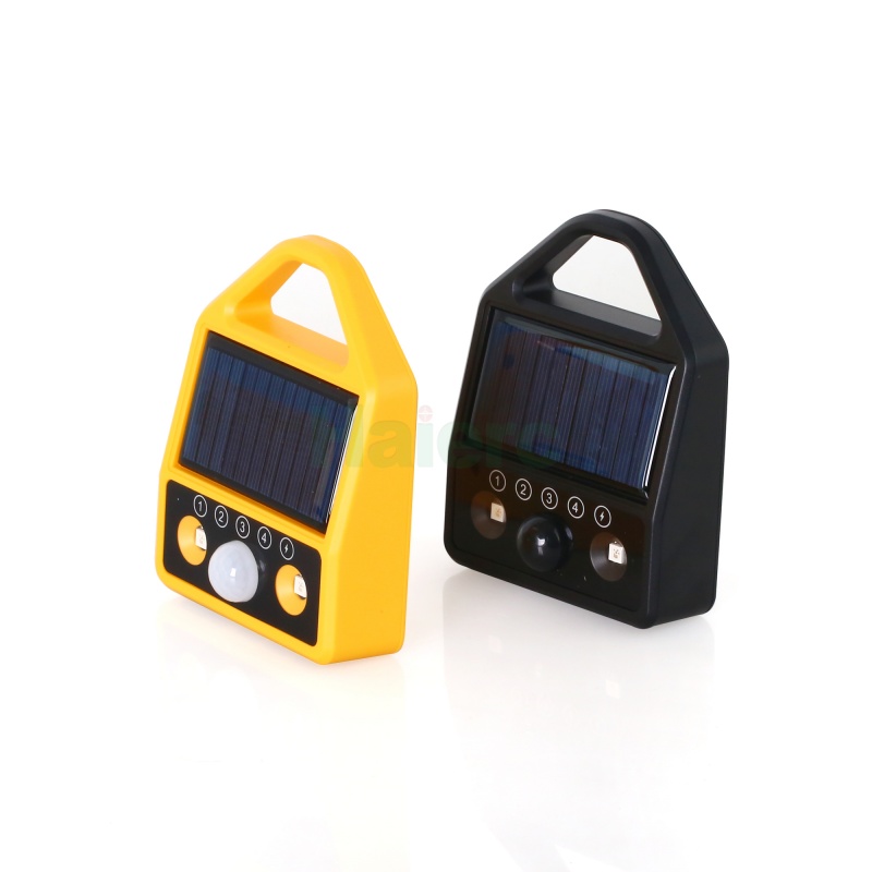 Solar Powered Outdoor Ultrasonic Mouse Repellent with PIR Motion Sensor LED Flash Waterproof Rodent Repeller for Garden Farm Yard