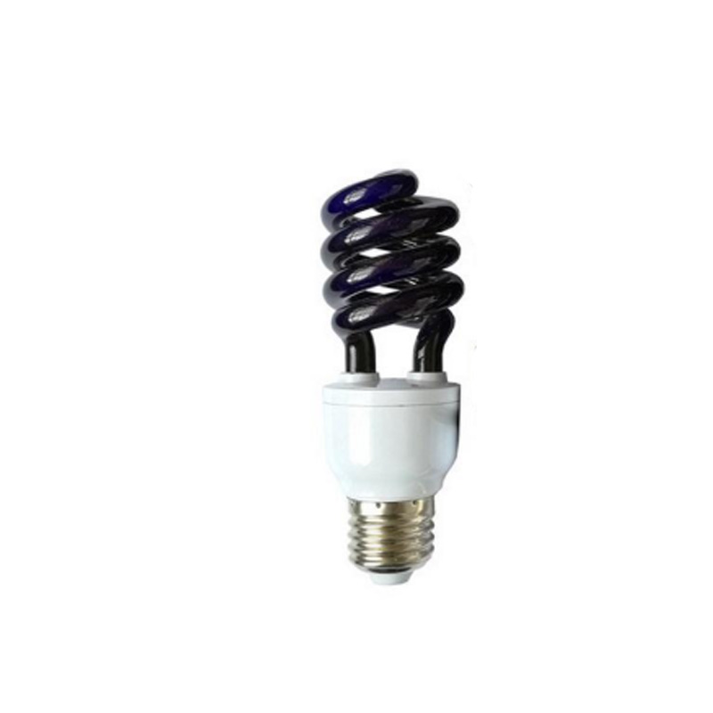 Large UV Energy Saving Light Bulb E27 Spiral CFL Insect Attraction Lamp | 365nm/368nm/395nm Pest Control Replacement Bulb