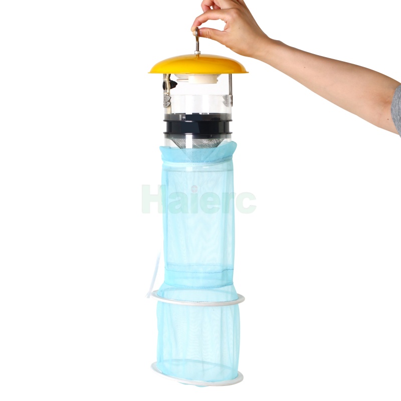 Battery Powered Mosquito Fly Detector Insect Trap Outdoor Hanging Flying Pest Monitor Catcher
